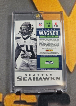 2012 Panini Contenders Bobby Wagner Rookie Ticket Auto #107