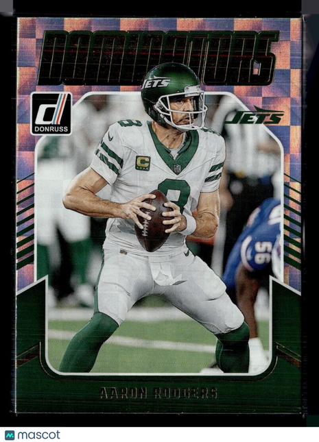2024 DONRUSS DOMINATORS AARON RODGERS JETS