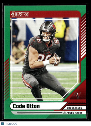 2024 DONRUSS GREEN PRESS PROOF CADE OTTON BUCS