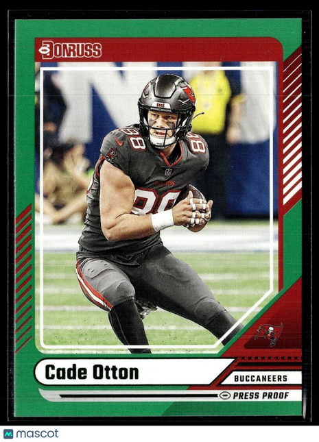 2024 DONRUSS GREEN PRESS PROOF CADE OTTON BUCS