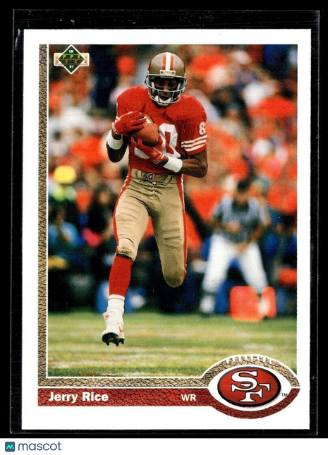 1991 UPPER DECK JERRY RICE 49ERS