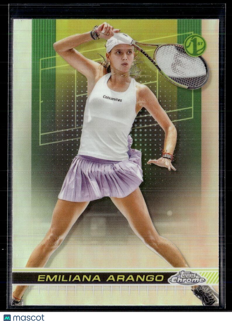 2024 TOPPS CHROME TENNIS REFRACTOR 116 Emiliana Arango