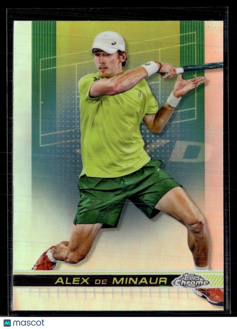2024 TOPPS CHROME TENNIS REFRACTOR 98 Alex de Minaur