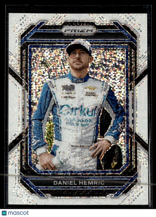 2023 PRIZM RACING WHITE SPARKLE DANIEL HEMRIC