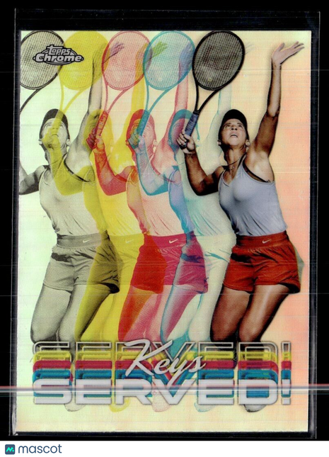 2024 TOPPS CHROME TENNIS SERVED! SER-MK Madison Keys