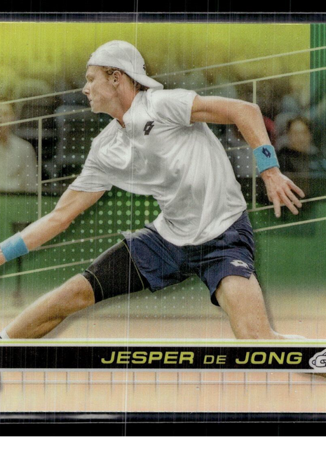 2024 TOPPS CHROME TENNIS REFRACTOR 70 Jesper de Jong