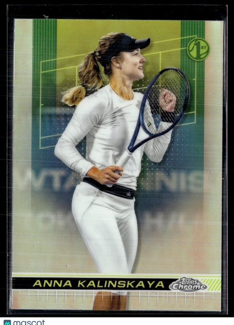 2024 TOPPS CHROME TENNIS REFRACTOR 33 Anna Kalinskaya