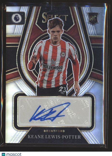 2022-23 SELECT PL ROOKIE HOLO ROUND AUTO KEANE LEWIS POTTER BRENTFORD