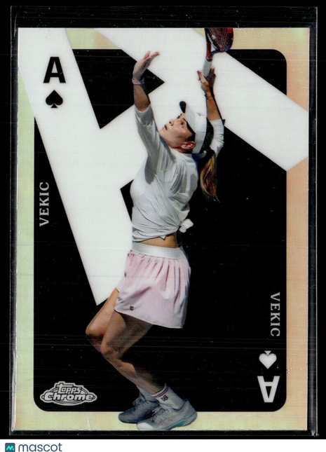 2024 TOPPS CHROME TENNIS ACES CAS-DV Donna Vekic