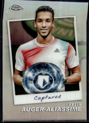 2024 TOPPS CHROME TENNIS CAPTURED CTD-FA Felix Auger-Aliassime