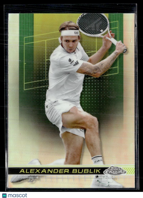 2024 TOPPS CHROME TENNIS REFRACTOR 22 Alexander Bublik