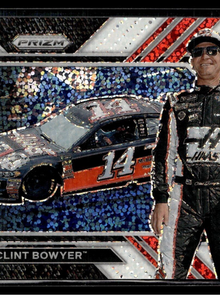 2023 PRIZM RACING WHITE SPARKLE VICTORY LANE CLINT BOWYER