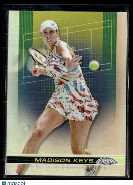 2024 TOPPS CHROME TENNIS REFRACTOR 95 Madison Keys