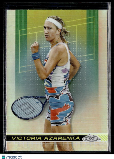 2024 TOPPS CHROME TENNIS REFRACTOR 100 Victoria Azarenka