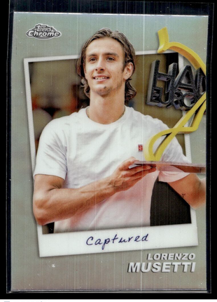 2024 TOPPS CHROME TENNIS CAPTURED CTD-LM Lorenzo Musetti