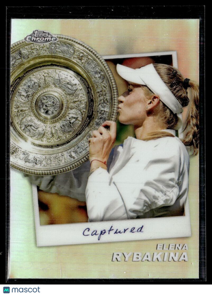 2024 TOPPS CHROME TENNIS CAPTURED CTD-ER Elena Rybakina