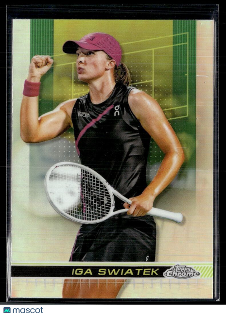 2024 TOPPS CHROME TENNIS REFRACTOR 10 Iga Swiatek