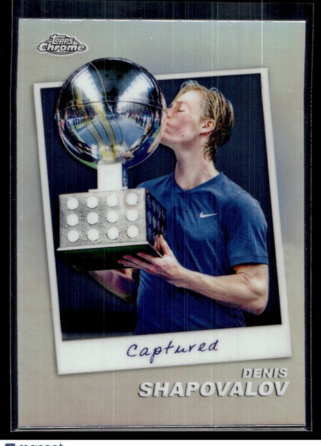 2024 TOPPS CHROME TENNIS CAPTURED CTD-DS Denis Shapovalov