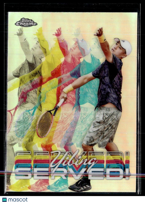 2024 TOPPS CHROME TENNIS SERVED! SER-YW Wu Yibing