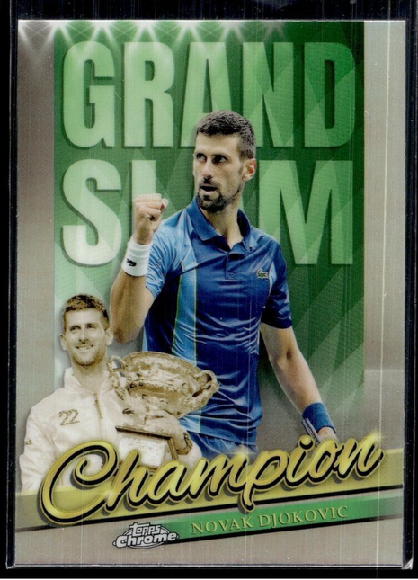 2024 TOPPS CHROME TENNIS GRAND SLAM GSC-ND Novak Djokovic