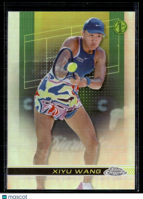 2024 TOPPS CHROME TENNIS REFRACTOR 126 Xiyu Wang