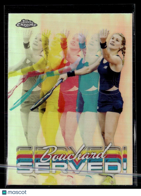 2024 TOPPS CHROME TENNIS SERVED! SER-GB Genie Bouchard