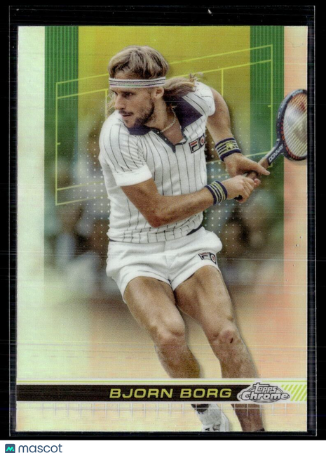 2024 TOPPS CHROME TENNIS REFRACTOR 115 Bjorn Borg
