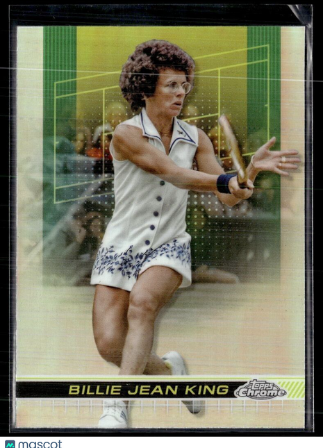 2024 TOPPS CHROME TENNIS REFRACTOR 184 Billie Jean King