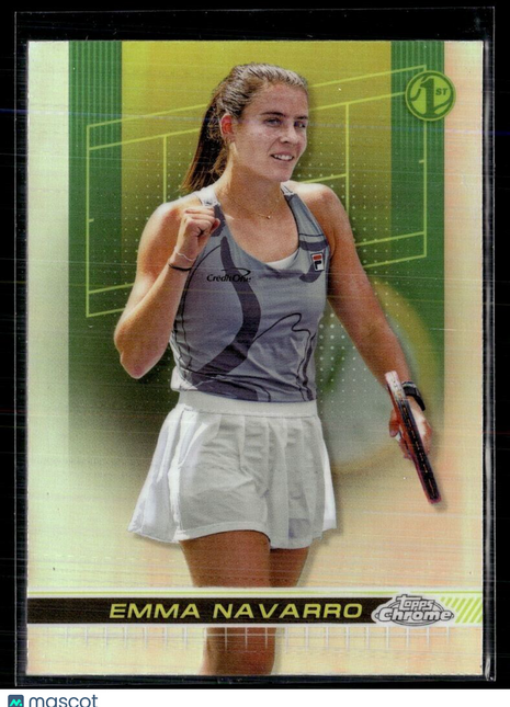 2024 TOPPS CHROME TENNIS REFRACTOR 141 Emma Navarro