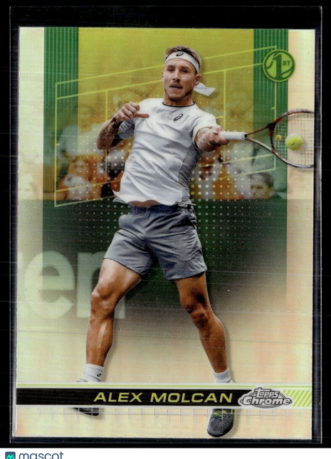 2024 TOPPS CHROME TENNIS REFRACTOR 28 Alex Molcan