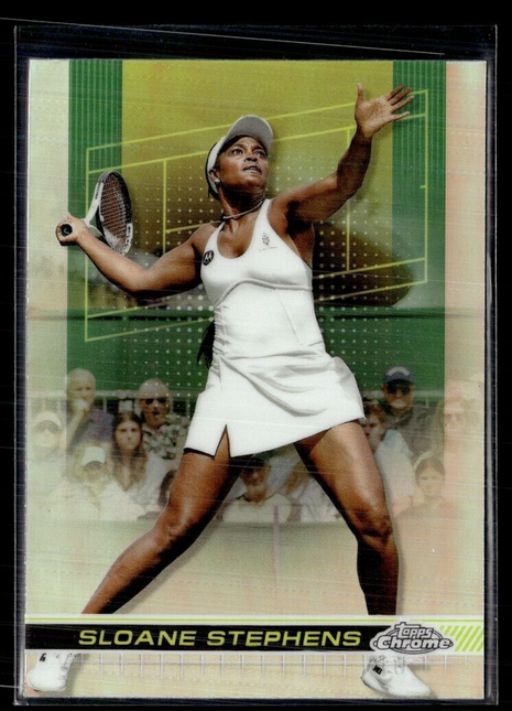 2024 TOPPS CHROME TENNIS REFRACTOR 99 Sloane Stephens
