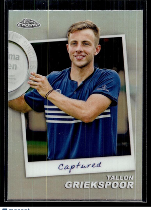2024 TOPPS CHROME TENNIS CAPTURED CTD-TG Tallon Griekspoor