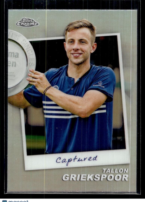 2024 TOPPS CHROME TENNIS CAPTURED CTD-TG Tallon Griekspoor