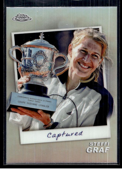 2024 TOPPS CHROME TENNIS CAPTURED CTD-SG Steffi Graf