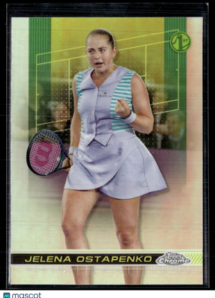 2024 TOPPS CHROME TENNIS REFRACTOR 103 Jelena Ostapenko