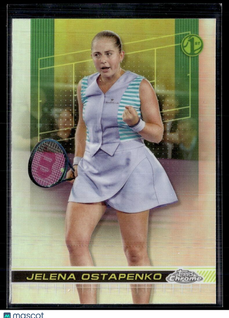 2024 TOPPS CHROME TENNIS REFRACTOR 103 Jelena Ostapenko