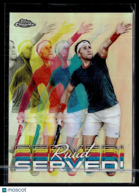 2024 TOPPS CHROME TENNIS SERVED! SER-CR Casper Ruud