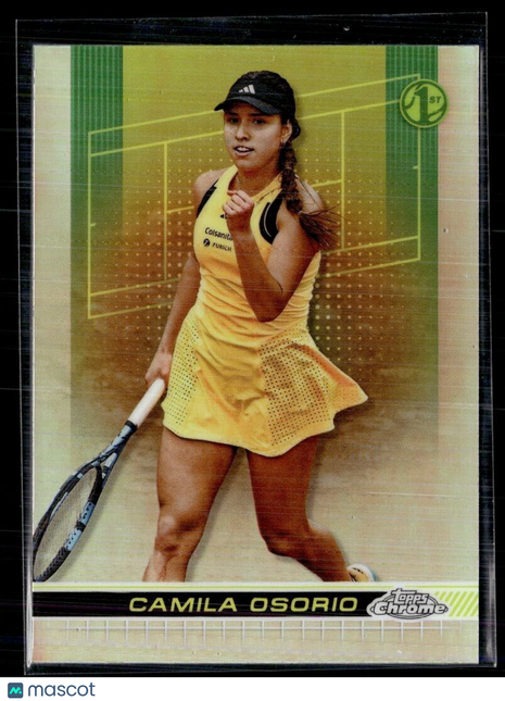 2024 TOPPS CHROME TENNIS REFRACTOR 58 Camila Osorio