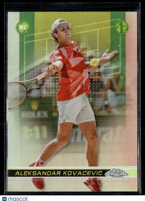 2024 TOPPS CHROME TENNIS REFRACTOR 138 Aleksandar Kovacevic