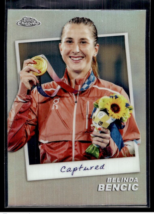 2024 TOPPS CHROME TENNIS CAPTURED CTD-BB Belinda Bencic