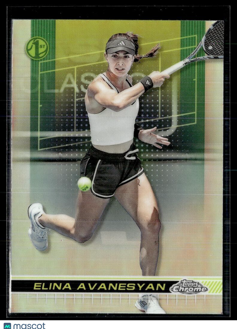 2024 TOPPS CHROME TENNIS REFRACTOR 19 Elina Avanesyan