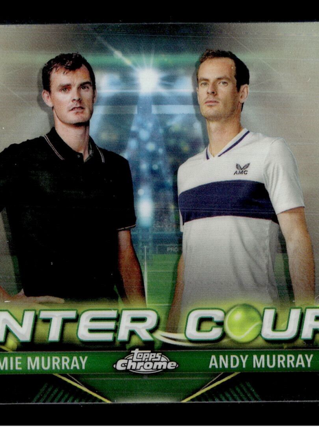 2024 TOPPS CHROME TENNIS CENTER COURT CCC-MM Andy Murray Jamie Murray