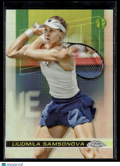 2024 TOPPS CHROME TENNIS REFRACTOR 128 Liudmila Samsonova