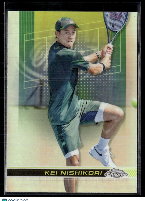 2024 TOPPS CHROME TENNIS REFRACTOR 135 Kei Nishikori