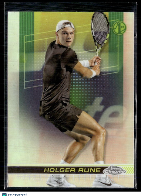 2024 TOPPS CHROME TENNIS REFRACTOR 161 Holger Rune