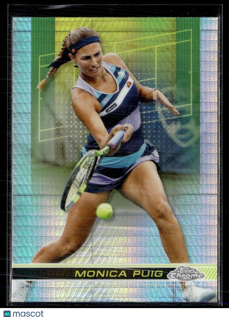 2024 TOPPS CHROME TENNIS REFRACTOR 157 Monica Puig