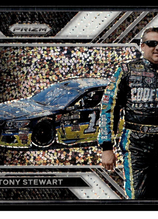 2023 PRIZM RACING WHITE SPARKLE VICTORY LANE TONY STEWART