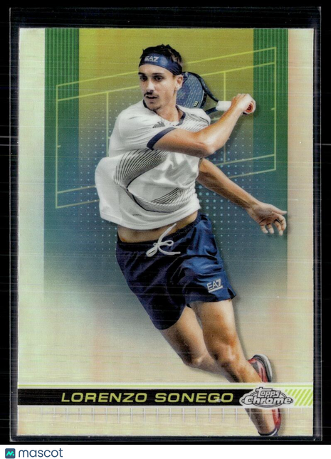 2024 TOPPS CHROME TENNIS REFRACTOR 53 Lorenzo Sonego