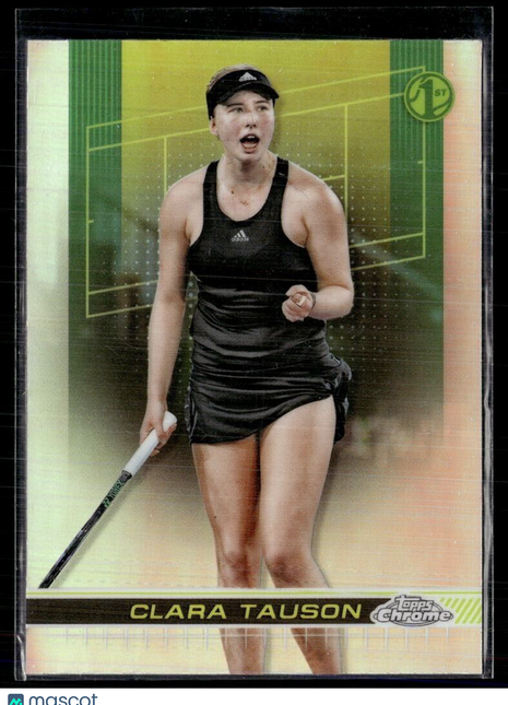 2024 TOPPS CHROME TENNIS REFRACTOR 131 Clara Tauson