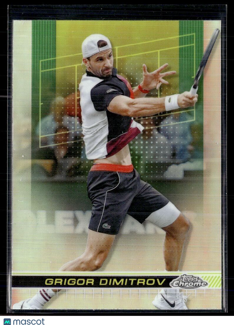 2024 TOPPS CHROME TENNIS REFRACTOR 163 Grigor Dimitrov